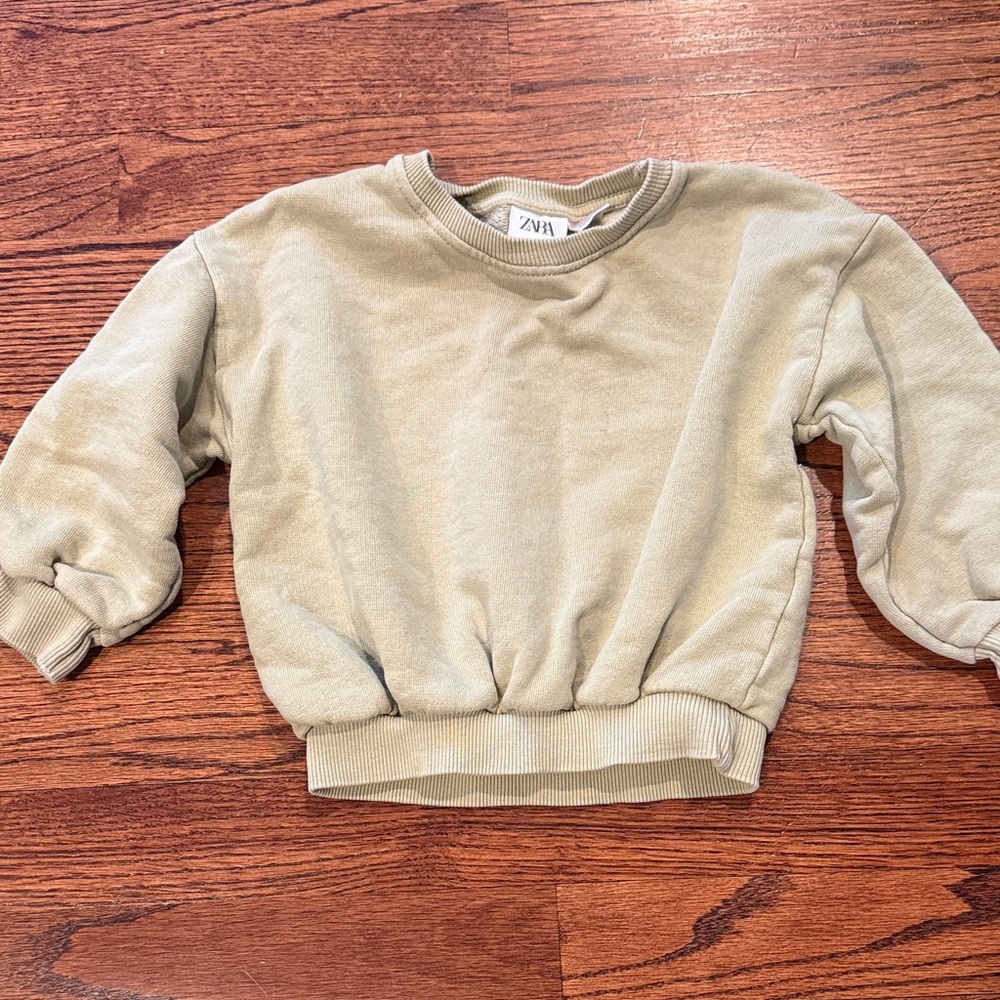 Zara cotton sweatshirt 12-18